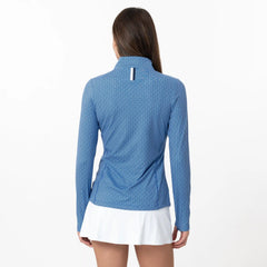 Floral Lattice Performance Q-Zip