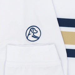 Georgia Tech Jersey Stripe Collegiate Q-Zip
