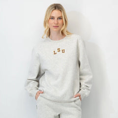 Ready Collegiate Crewneck - LSU