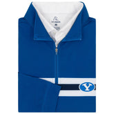 BYU Helmet Stripe Collegiate Q-Zip