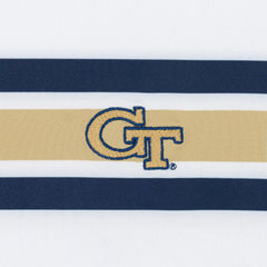 Georgia Tech Jersey Stripe Collegiate Q-Zip