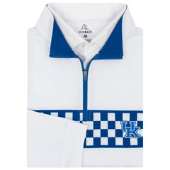 Kentucky Checker Stripe Collegiate Q-Zip