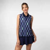 Brooke Sleeveless Performance Polo