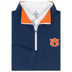 Solid Collegiate Q-Zip - Auburn