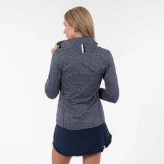 Herringbone Jacquard Performance Q-Zip