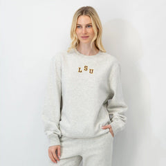 Ready Collegiate Crewneck - LSU