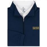 Solid Collegiate Q-Zip - Notre Dame