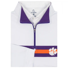 Clemson Helmet Stripe Collegiate Q-Zip