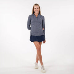 Herringbone Jacquard Performance Q-Zip