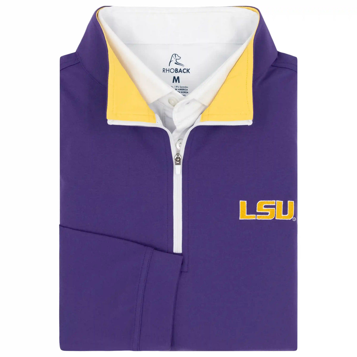 Solid Collegiate Q-Zip - LSU