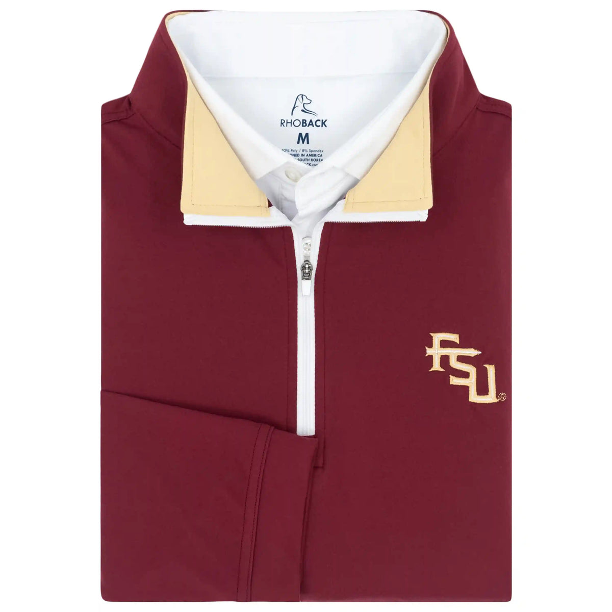 Solid Collegiate Q-Zip - Florida State
