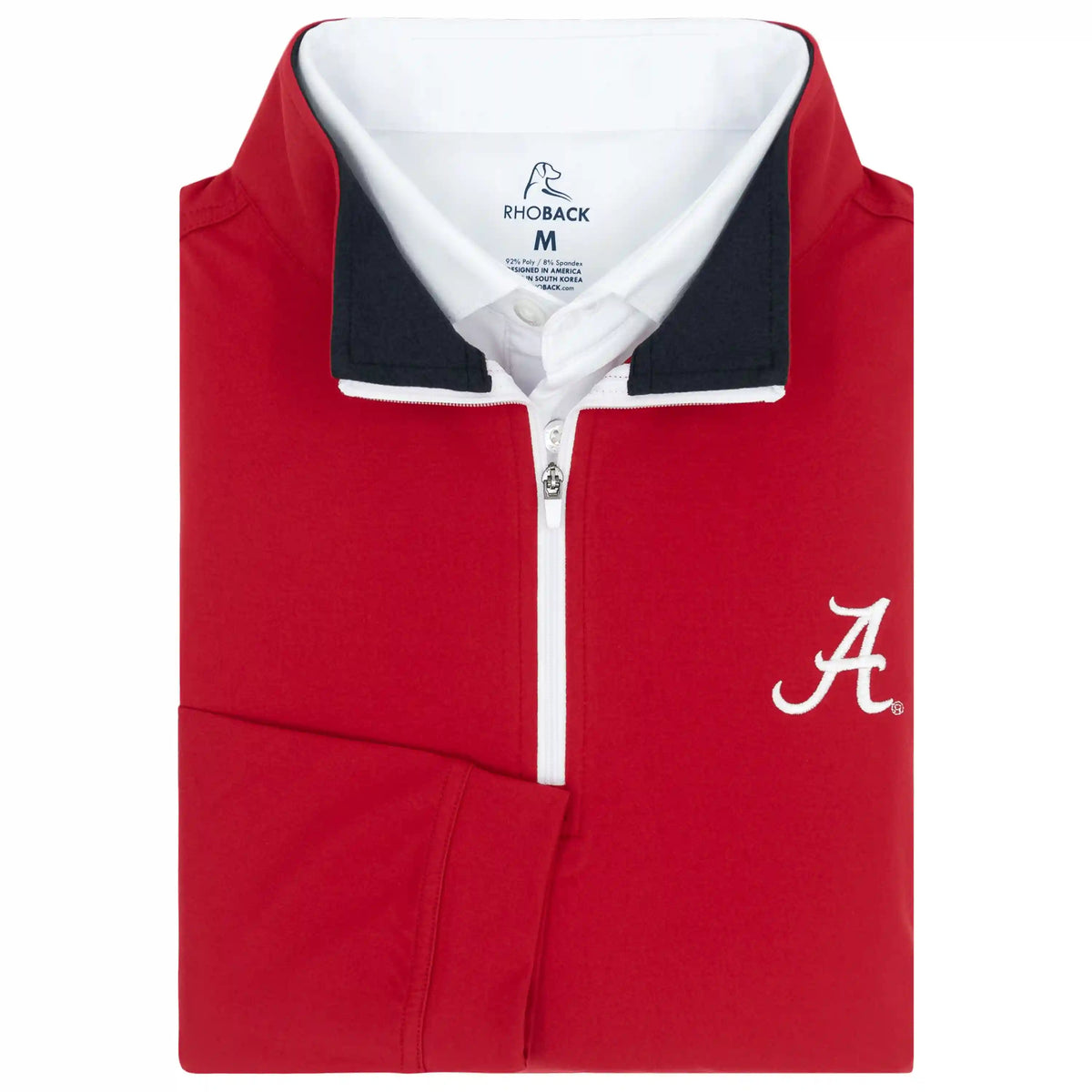 Solid Collegiate Q-Zip - Alabama