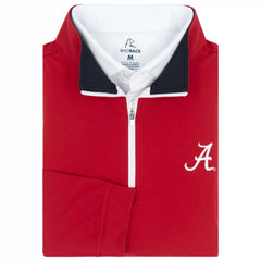 Solid Collegiate Q-Zip - Alabama