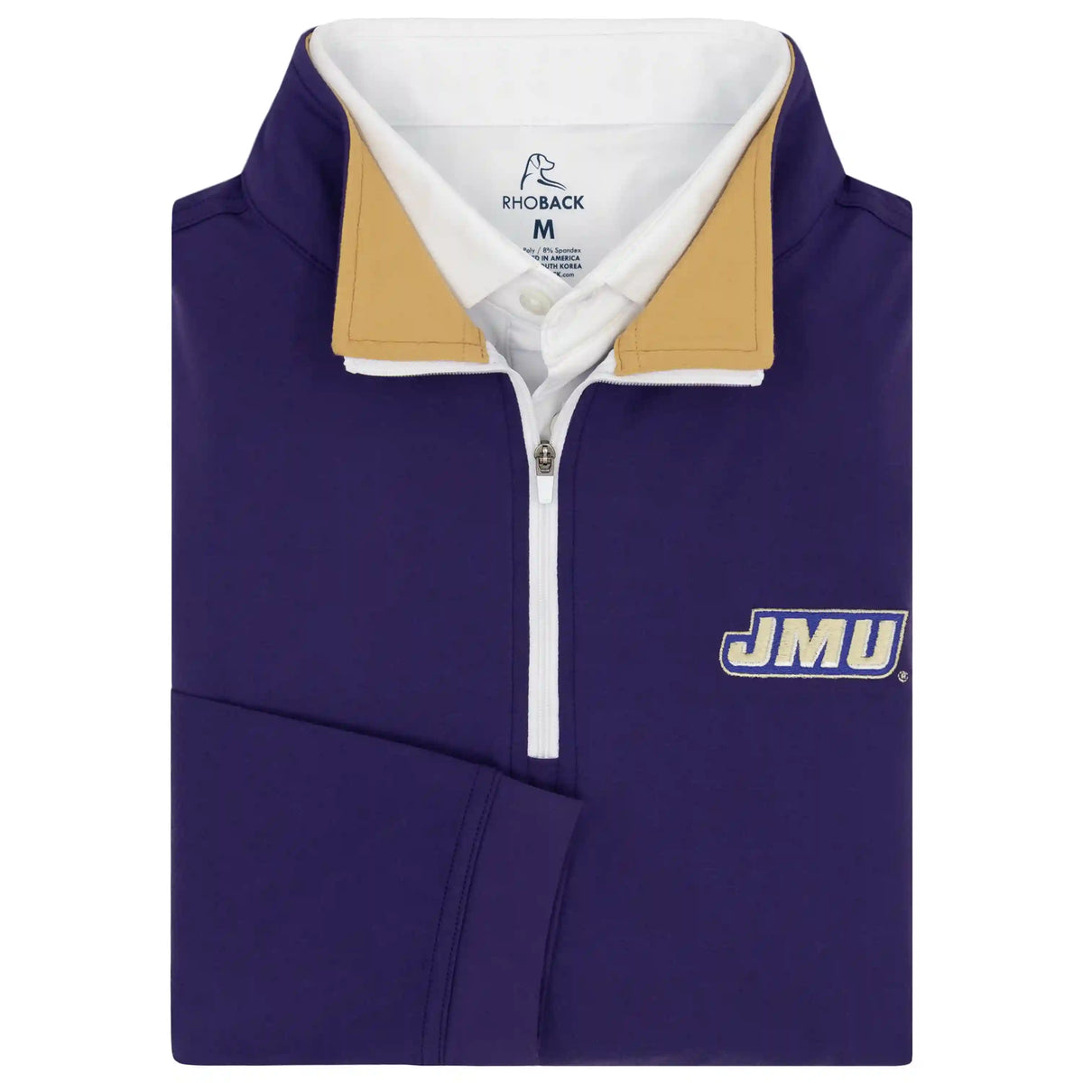 Solid Collegiate Q-Zip - James Madison