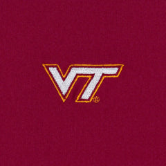 Solid Collegiate Q-Zip - Virginia Tech
