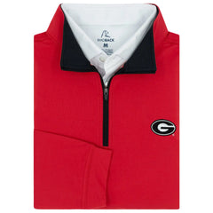 Solid Collegiate Q-Zip - Georgia