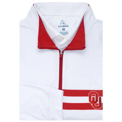 Oklahoma Jersey Stripe Collegiate Q-Zip