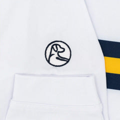 Michigan Jersey Stripe Collegiate Q-Zip