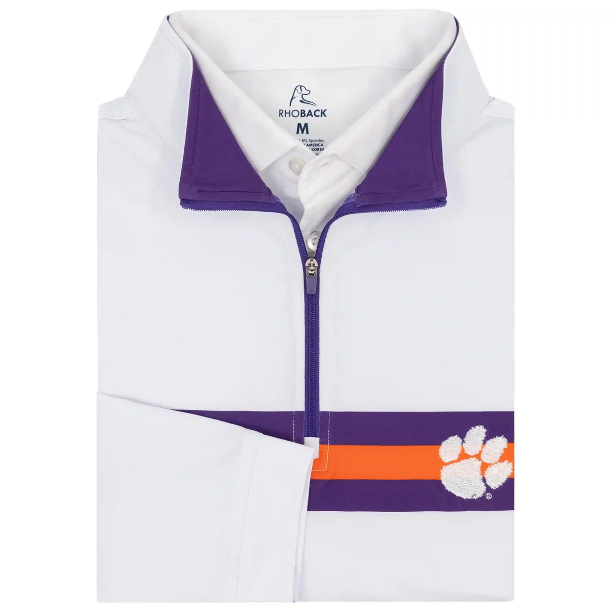 Clemson Helmet Stripe Collegiate Q-Zip